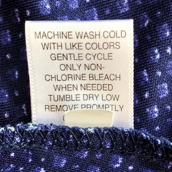 Isaac Mizrahi for Target Blue Print Wrap Dress, size M - Picture 15 of 15